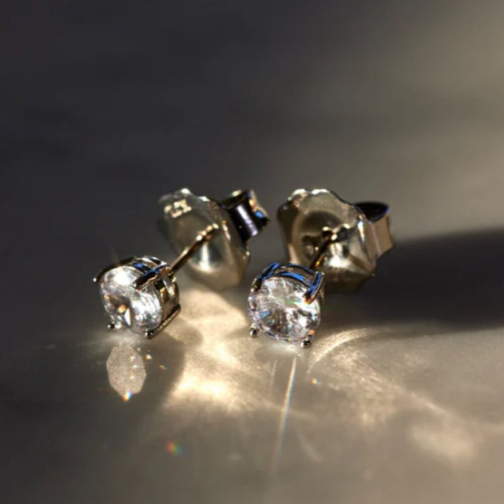 CZ Studs by Kenneth Jay Lane